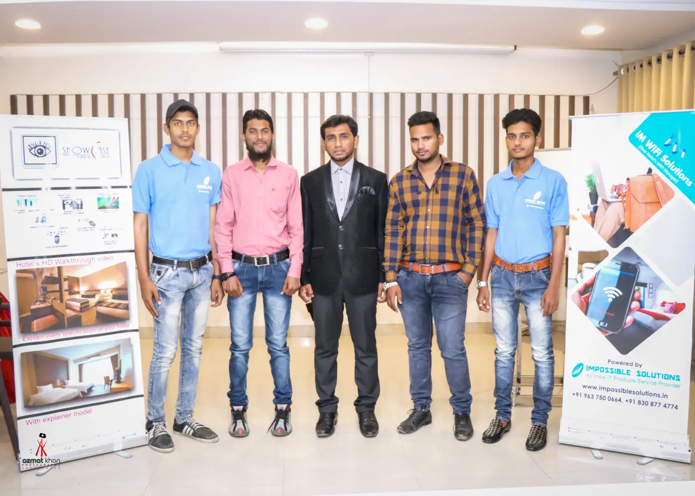 Techno Layers network engineering and WiFi deployment team specializing in hotel WiFi solutions and enterprise hotspot management in India